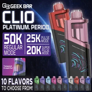 Geek Bar CLIO Platinum 50K POD