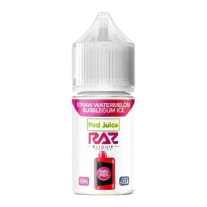 Straw Watermelon Bubblegum Ice RAZ X Pod Juice