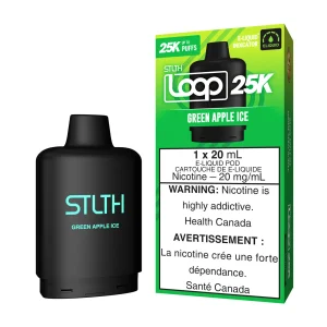 Green Apple Ice STLTH Loop 25K Pod