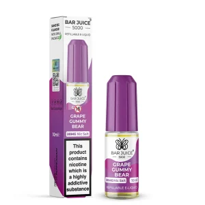 Bar Juice 5000 Grape Gummy Bear 10ml Nic Salt