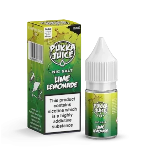 Pukka Juice Lime Lemonade 10ml Nic Salt