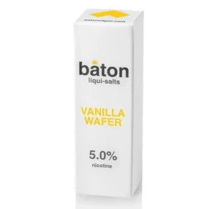 Baton | Vanilla Wafer | Salt Nicotine E-Liquid