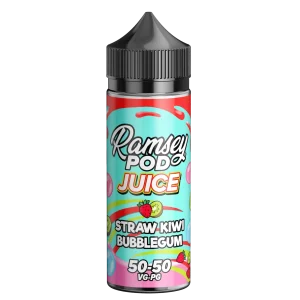Ramsey Pod Juice Straw Kiwi Bubblegum 100ml Shortfill
