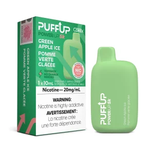 Green Apple Ice PuffUp – Disposable Vape