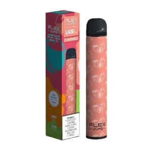Blue Rez Peach Disposable Vape (2400 Puffs) by Flex Vape - Ejuice Store
