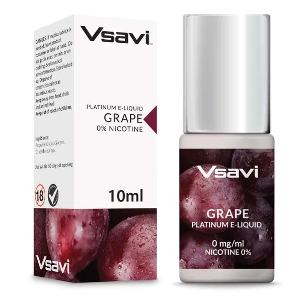 Vsavi Platinum Grape E-Liquid - Image 2