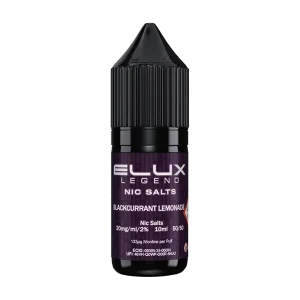 Blackcurrant Lemonade Nic Salt by Elux 10ml