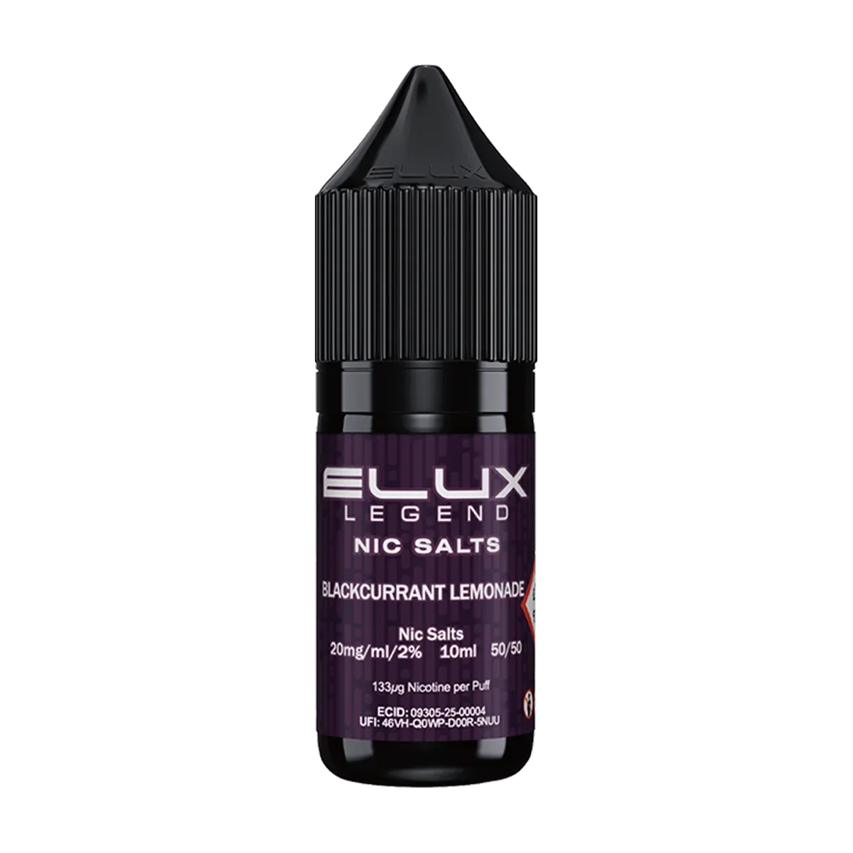 Blackcurrant Lemonade Nic Salt by Elux 10ml