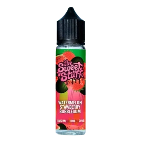 The Sweet Stuff Watermelon & Strawberry Bubblegum 50ml Shortfill