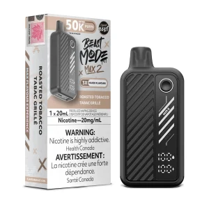 Roasted Tobacco Flavour Beast Mode Max 2 – Disposable Vape