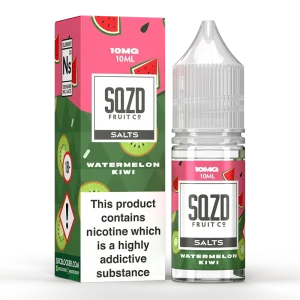 SQZD Watermelon Kiwi 10ml Nic Salt
