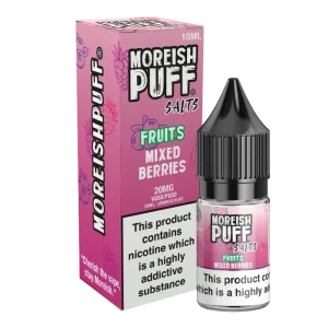 Moreish Puff Fruits Mixed Berries 10ml Nic Salt