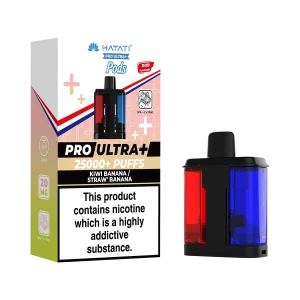 Kiwi Banana / Straw' Banana Hayati Pro Ultra Plus Refill Pack