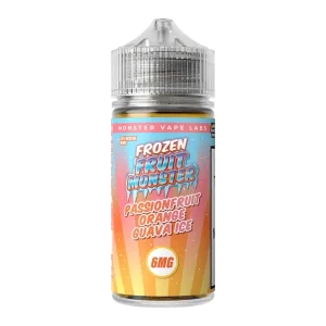 Passion Fruit Orange Guava Ice Frozen Fruit Monster eJuice