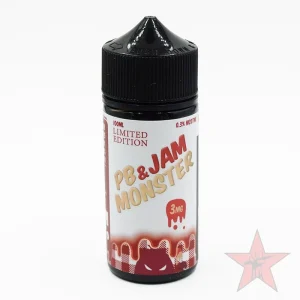 Jam Monster – PB&Jam Strawberry – 100mL