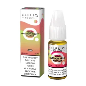 Elf Bar ELFLIQ Kiwi Passionfruit Guava 10ml Nic Salt
