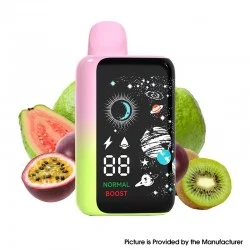 [Ships from Bonded Warehouse] YUMI Nebula 50K Disposable Vape Kit - Kiwi Passion Fruit Guava, 650mAh, 50K Puffs, 1.0ohm, 50mg