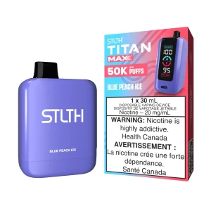 Blue Peach Ice STLTH Titan Max – Disposable Vape