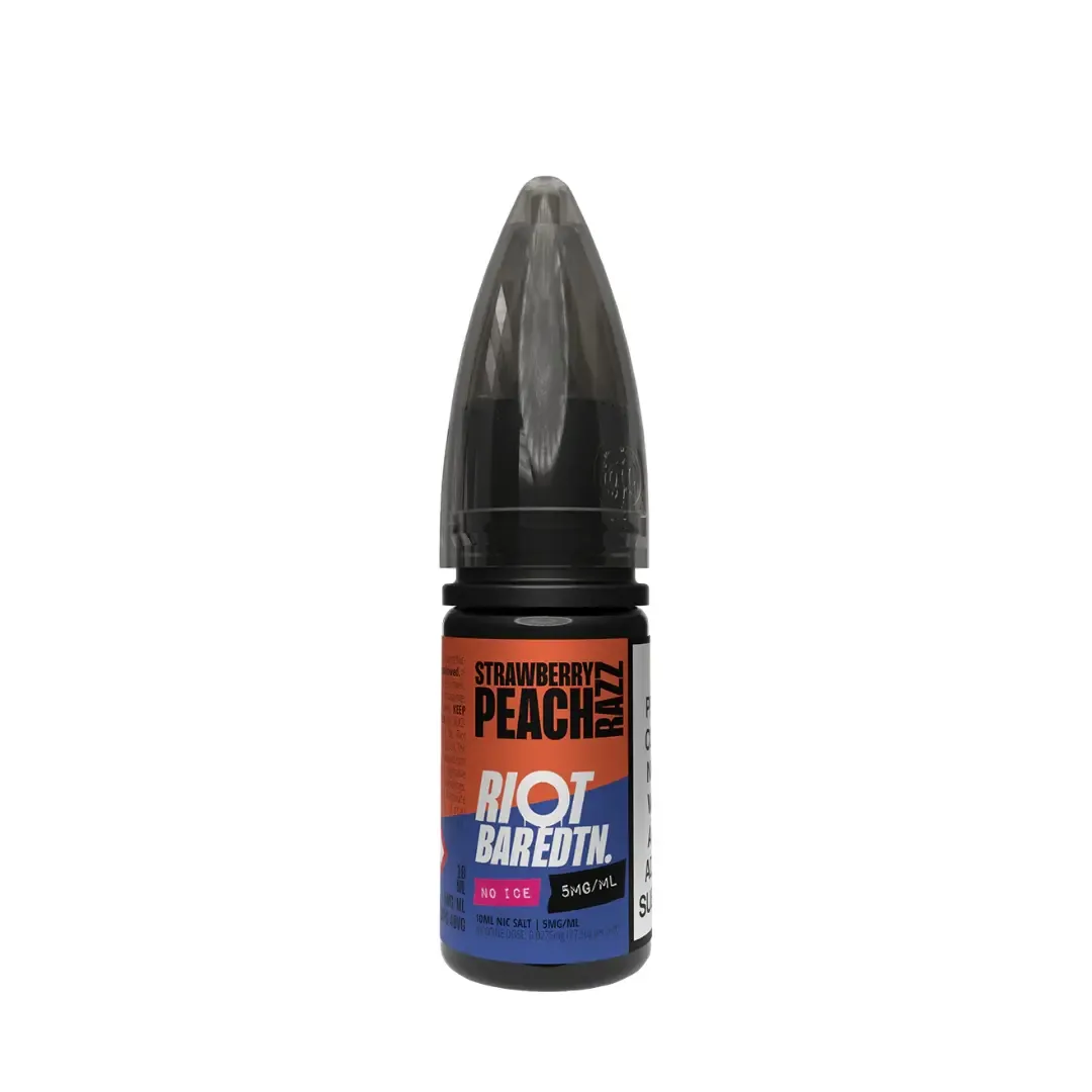 Riot Squad BAR Edition No Ice - Strawberry Peach Razz 10ml Nic Salt E-liquid
