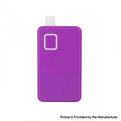 Authentic Veepon Kuka Pro AIO DNA60 60W Boro Box Mod Kit - Purple, 1~60W, 1 x 18650, 0.3/ 0.6ohm, 5ml, KUKA Boro RBA, DNA60 Chip