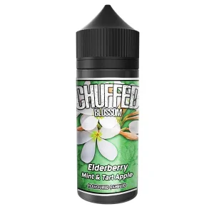Chuffed Blossom Elderberry, Mint and Tart Apple 100ml Shortfill
