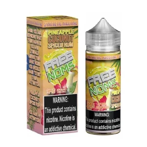 FREE-NOMS Pineapple Coconut Spiced Rum Vape Juice | 120ml