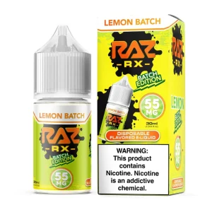 Pod Juice RX Raz Lemon Batch Tobacco Free Nicotine 30ml Salt E-Juice