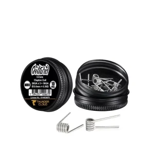 ThunderCloud X Coilturd Premade Clapton Coils