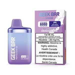Tropical Blast Ice Geek Bar DF8000 – Disposable Vape