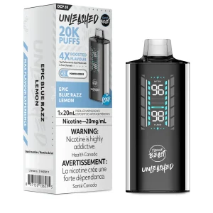 Epic Blue Razz Lemon Flavour Beast Unleashed DCP 20K – Disposable Vape