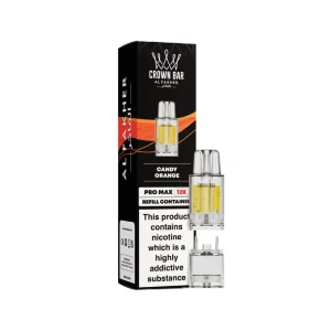 Al Fakher Crown Bar Pro Max 12K Candy Orange Refill Pods