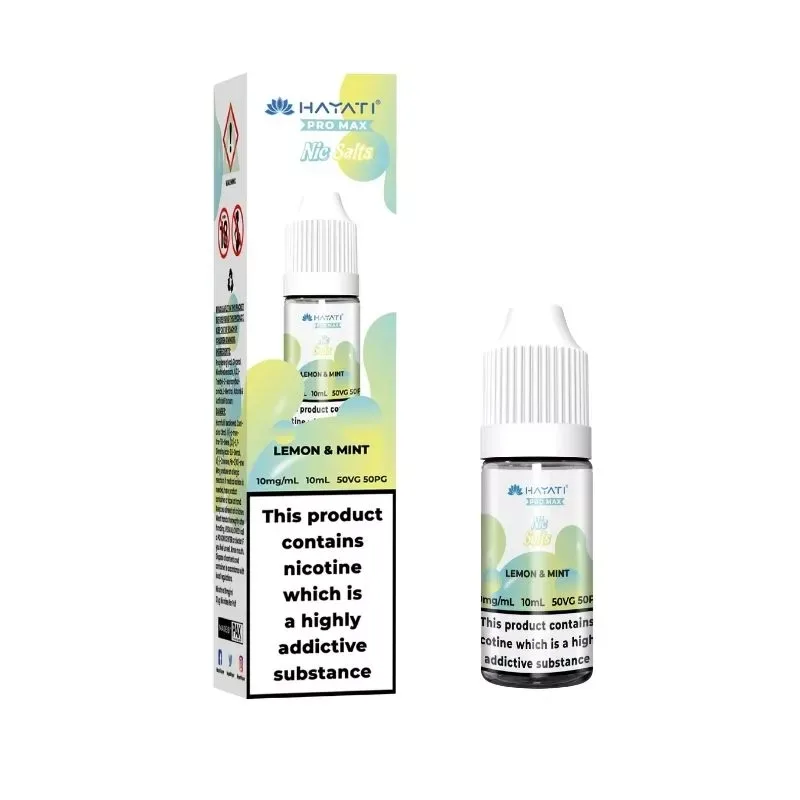 Hayati Pro Max Lemon & Mint 10ml Nic Salt