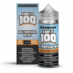 Keep It 100 OG Tropical Blue 100mL E-Liquid