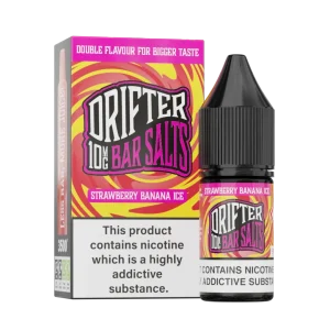 Drifter Bar Salts Strawberry Banana Ice 10ml Nic Salt