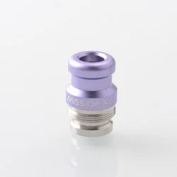 Mission XV DotMission Style Threaded Drip Tip for dotMod dotAIO V1 / V2 Pod - Purple, SS + Aluminum