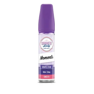 Dinner Lady Moments Grape Star 50ml Shortfill