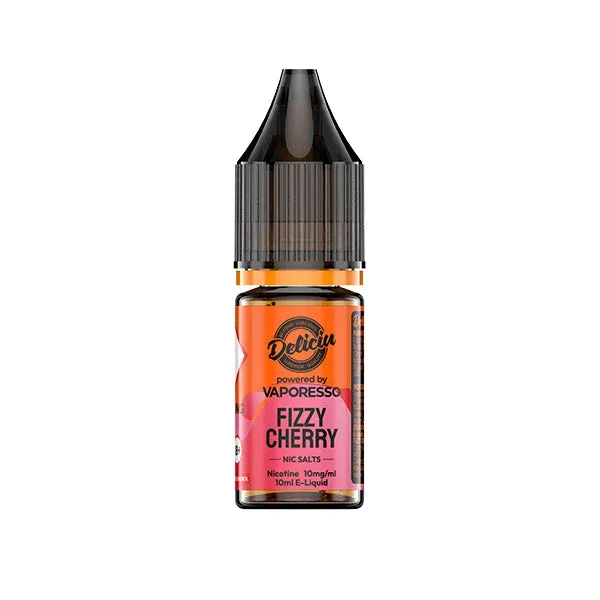 Deliciu V2 Fizzy Cherry 10ml Nic Salt