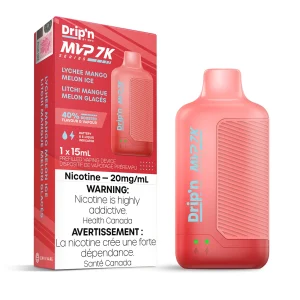Lychee Mango Melon Ice Drip’n MVP 7K – Disposable Vape