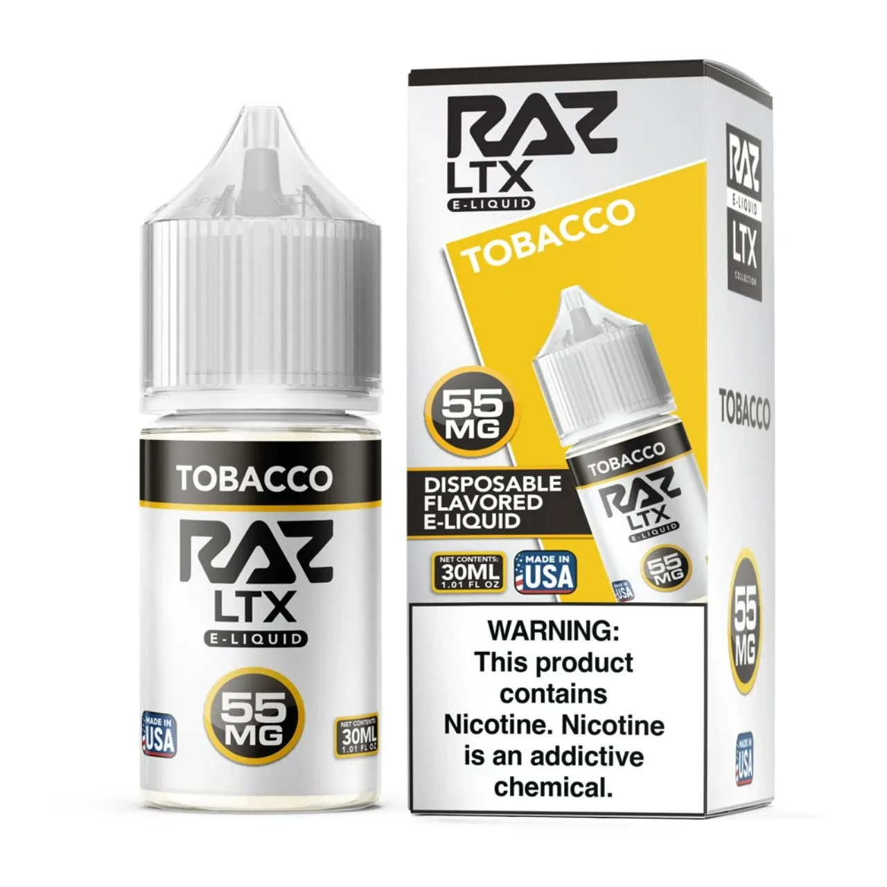 Pod Juice X Raz LTX Tobacco Tobacco Free Nicotine 30ml Salt E-Juice