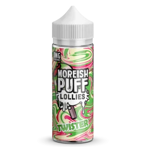 Moreish Puff Lollies Twister 100ml Shortfill