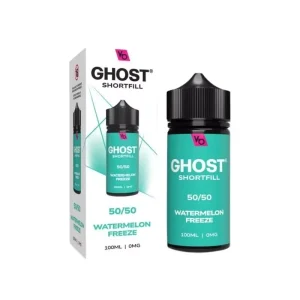 Vapes Bars Ghost Watermelon Freeze 100ml Shortfill