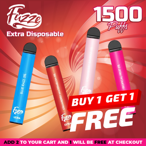 Fuzze Extra Disposable (1500 Puffs) - Buy 1 Get 1 Free - Image 2