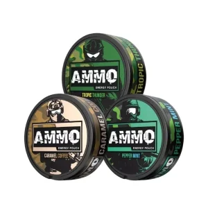 AMMO 100mg Caffeine Pouches