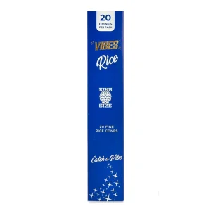 VIBES KING SIZE CONES (Pack of 1)- 20COUNT