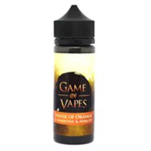 Game Of Vapes House Of Orange Clementine & Apricot 100ml Shortfill (Dated 07/2021)