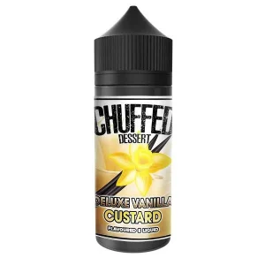 Chuffed Dessert Deluxe Vanilla Custard 100ml Shortfill