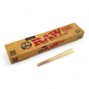 Raw 1-1/4 Cones (Pack of 1)-32COUNT Classic
