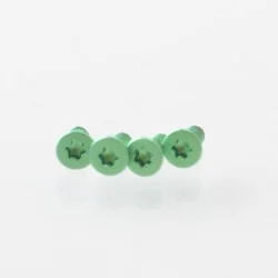 Authentic MK MODS Replacement Titanium Screws for Aspire Raga Aio Pod - Green (4 PCS)