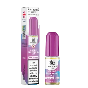 Bar Juice 5000 Grape Blueberry Ice 10ml Nic Salt
