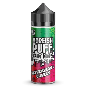 Moreish Puff Candy Drops Watermelon & Cherry 100ml Shortfill